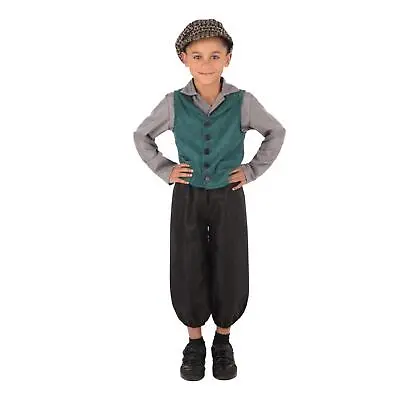 £18.82 • Buy Children's Victorian Street Boy School Play World Book Day Historical Costume