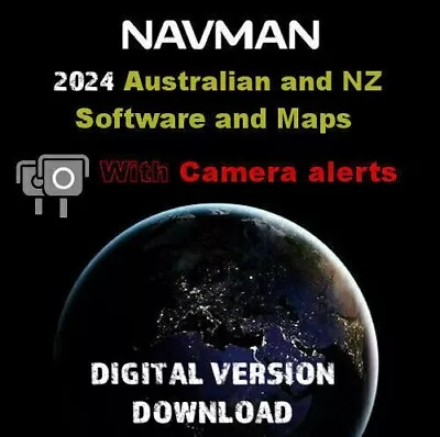 2024 Australia & NZ Maps For Navman C40 MY30 EZY15 EZY30 • $35.99