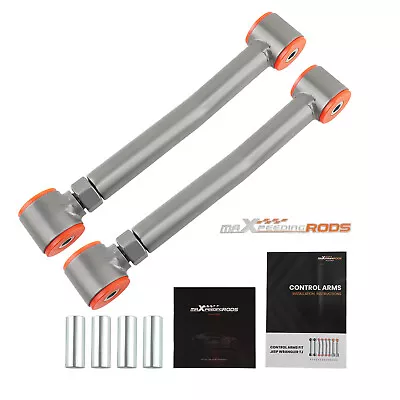 Front Lower Adjustable 0-4 Inch Control Arms Bar For Jeep Wrangler TJ 1997-2006 • $161.13