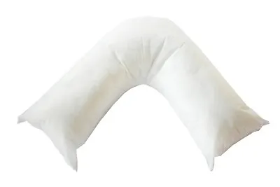 V Shape Orthopaedic Pillow ExtraFilled Cushion Back Support Pregnancy Maternity  • £7.99