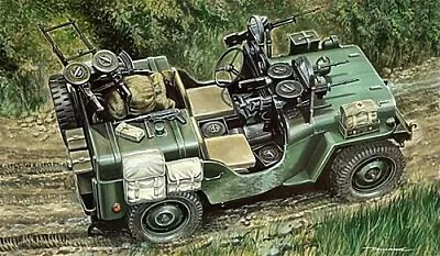 Italeri Commando Car - Plastic Model Military Vehicle Kit - 1/35 Scale - #550320 • $16.44