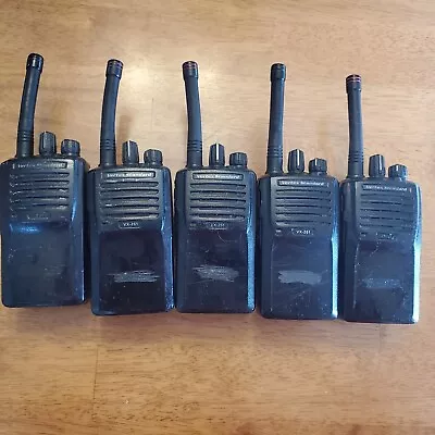 Five Vertex VX-261-G7-5 UHF 450-512MHz 5w 16Ch Radios.  • $175
