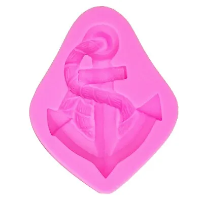 £4.99 • Buy Anchor Ship  Sea Ocean Sailing Silicone Mould Cake Icing Decoration M143