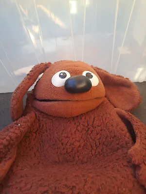 1977 Fisher Price Rowlf The Dog Muppet Show #852 Brown Dog Jim Henson Puppet • $99.99