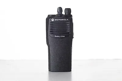 Motorola CP200 4 Channel Two-Way Radio – Black Model AAH50RDCPAA1AN • $50