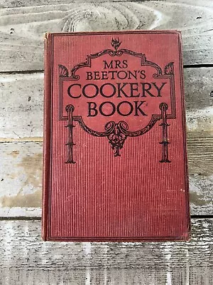 Early 1900s Antique Cook Book  Mrs. Beeton's Cookery Book  Illustrated • $60