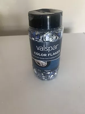 Valspar Color Flakes Garage Floor Epoxy Coating BLUE MIX  10 Oz. Bottle 8220C • $10.99
