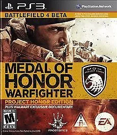 PlayStation 3 : Medal Of Honor Warfighter Battlefield 4 Project Honor Edition • $5.91