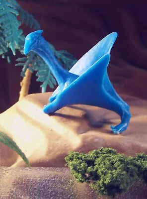 MPC 1962 Mold Pteranodon (Mold #23) Reptile Dinosaur Blue • $4.50