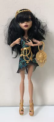 Monster High Frights Camera Action! Black Carpet Cleo De Nile Doll - Complete • $35.98