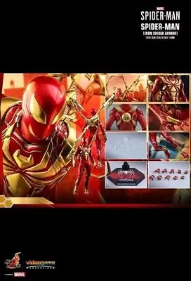 Hot Toys Vgm038  Marvel's Spider-man Spider-man (iron Spider Armor) 1/6th Scale • $559.80