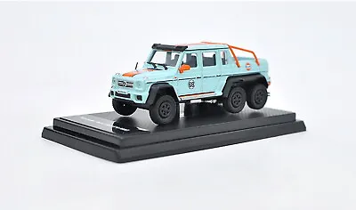 1/64 Scale Mercedes Benz G63 6X6 AMG Gulf Version Diecast Car Model Collection • $30