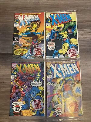 X Men Pizza Hut 1-4- Collectors Edition- In Mylites Bagged And Boarded- Sealed • $60