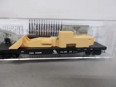 Microtrains-#04500360-chesapeake & Ohio-50' Flat Car W/load #216508-n Scale • $20