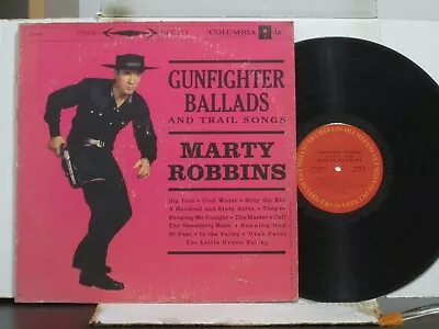 Marty Robbins  Gunfighter Ballads   Columbia Stereo   (EX ) • $4.99