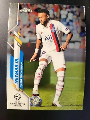 2020-21 Topps Chrome Champions League Neymar Jr Card #95 • $3.99