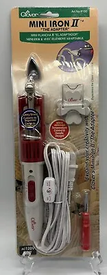 Clover Mini Iron II - The Adapter #9100 - Quilting & Applique Tool - NEW! • $14.95