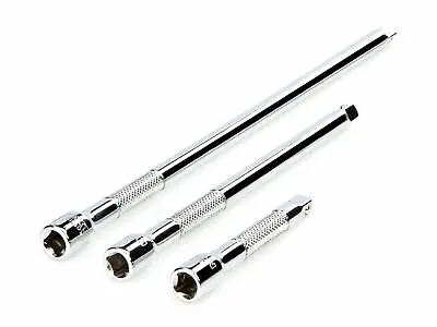 TEKTON 1/4 Inch Drive Socket Extension Set 3-Piece (3 6 9 In.) | SHA90004 • $18.99