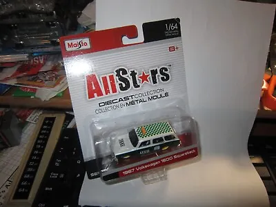 Maisto All Stars 1:64 1967 Volkswagen 1600 Squareback Taxi  Series 14 Die-cast • $2.99