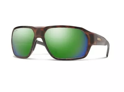 $89.99 • Buy Smith Deckboss Matte Tortoise/ChromaPop Polarized Green Mirror Sunglasses