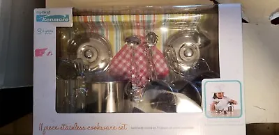 My First Kenmore 11 Piece Stainless Cookware Set • $25.89