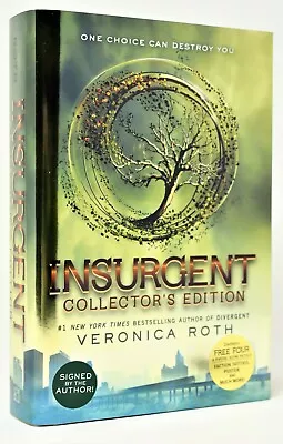 !!SIGNED!! Insurgent Collectors Edition Veronica Roth With Tattoos Poster NEW • $66