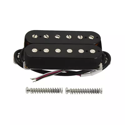 CLEARANCE Ceramic Neck Electric Guitar Humbucker Pickup Double Coil Black 4-Wire • $11.06