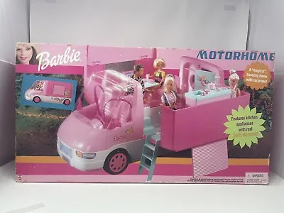 NEW SEALED 2000 Barbie Motor Home Camper RARE Vintage Mattel • $394.95