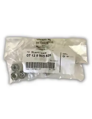 BMW Hexagon Nut M6 07129905826 PACKS OF 10 • $14.99