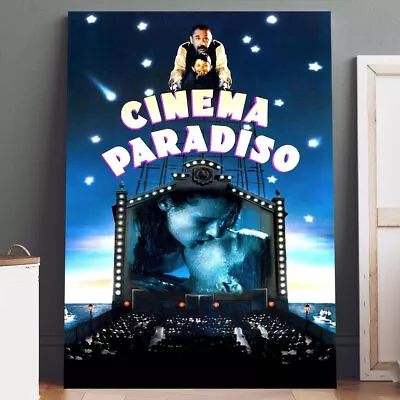Canvas Print: Cinema Paradiso Movie Poster Wall Art • $14.95