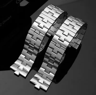 Stainless Steel Watch Strap For Vacheron Constantin 24mm Bracelet Replacement • $36.72