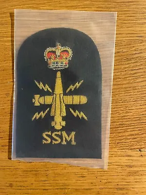 Royal Navy Operator Mechanic Sensors Submarine Trade Branch Petty Officer SSM • $12.63