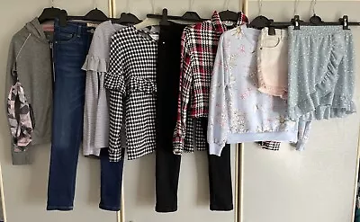 Girls Clothing Bundle 9 Items Next Etc Age 8-9 Years • £5.99