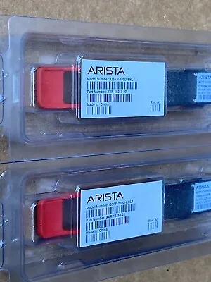 Arista QSFP-100G-ERL4 100GBASE-ERL4 QSFP Optical Transceiver Up To 40km • $525