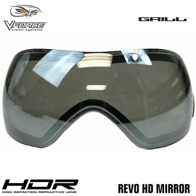 $59.95 • Buy V-Force Grill Paintball Mask Replacement Anti-Fog Thermal Lens - Revo HD Mirror