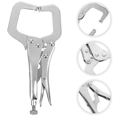 £11.21 • Buy 6 Inch Vise Grip Clamps Locking Pliers Pipe Wrench Wood C-Clamp