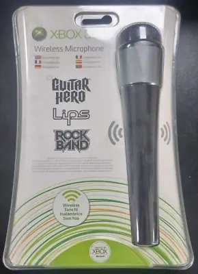 Official Wireless Microphone (Guitar Hero Etc) - Xbox 360 - Brand New & Sealed • £49.99