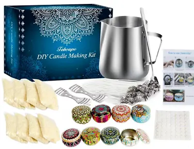 £22.99 • Buy Candle Making Kit DIY %100 Pure SOY Wax Kit Gift 2021