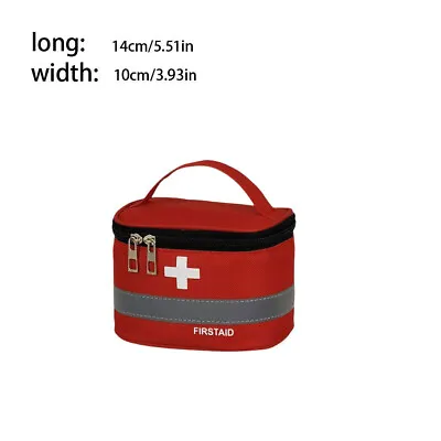 First Aid Kit Portable Medication Kit Medical Perfect For Travel - Small Size • $11.99