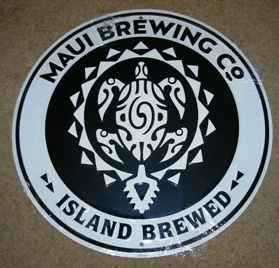 MAUI BREWING CO Hawaii Coconut Porter Logo METAL TACKER SIGN Craft Beer Brewery • $27.99