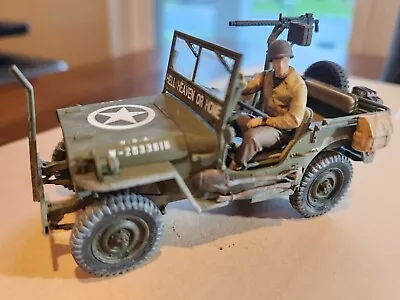 Professionally Built 1/35 Us Mb Willys Jeep-detailed & Weathered • $39.95