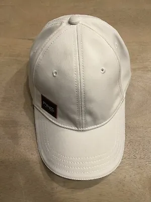 Vintage Ping Hat Cap Mens White Strapback Adjustable Logo Nice Shape • $19.99