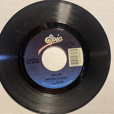 45 Record - Michael Jackson - Thriller • $19