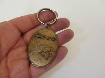 Vintage HESSTON Farm Equipment PRIME LINE 1986 Limited Edition Brass Keychain • $4.50