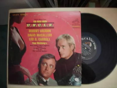 RCA Victor Record Orig Music MAN FROM U.NC.L.E. LP 1965 • $24.99