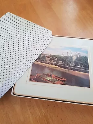 Vintage Table Place Mats London Historic Scenes Buckingham Palace • £12.99