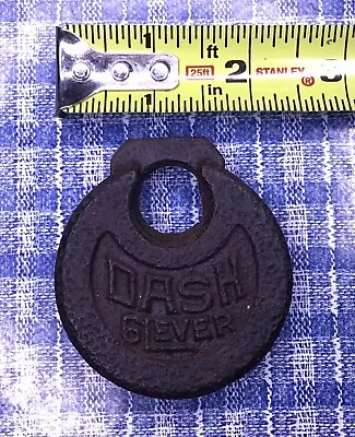 Vintage DASH 6 Lever Padlock: No Key • $75