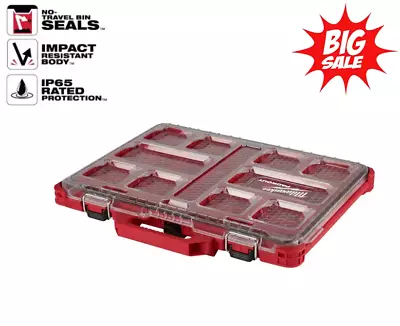 Milwaukee 48-22-8431 PACKOUT Organizer Impact-Resistant Poly 10 Compartments • $35.99