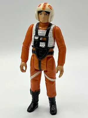 Vintage Star Wars Luke Skywalker X-wing Pilot 1978 Kenner G.M.F.G.I Hong Kong • $20