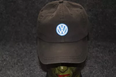 Volkswagen VW Driver Gear Ballcap Hat Black Strapback Logo • $11.21